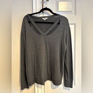 LNA Gray Sweater Size Large